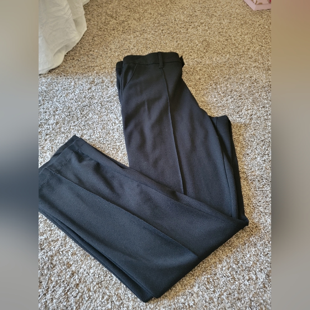 Women's Lee regular fit straight-leg mid-rise dress pants